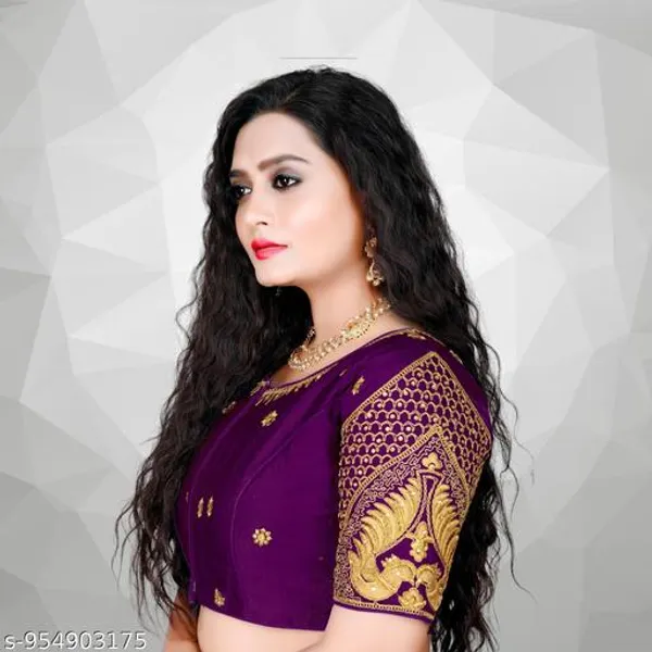 Stylish_Blouse_Design_Embroidery_Work_Ready_Made_Blouse