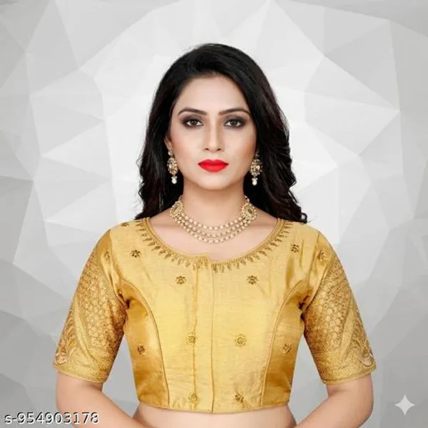 Stylish_Blouse_Design_Embroidery_Work_Ready_Made_Blouse