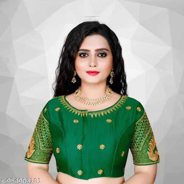 Stylish_Blouse_Design_Embroidery_Work_Ready_Made_Blouse