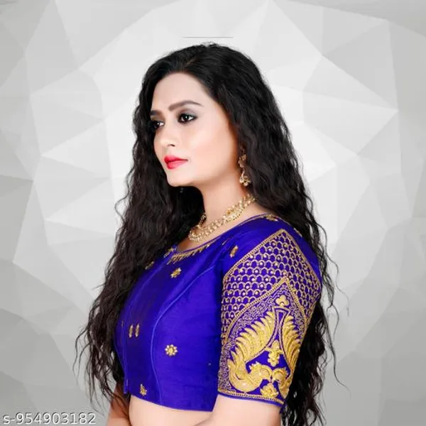 Stylish_Blouse_Design_Embroidery_Work_Ready_Made_Blouse
