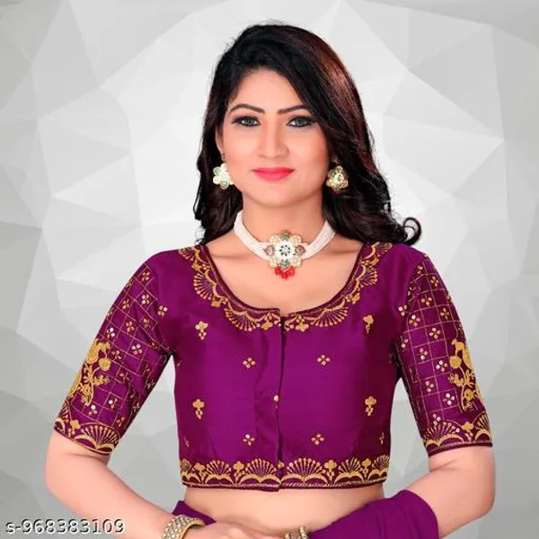 Latest_Fabric_Embroidery_Work_Blouse_Design_For_Women