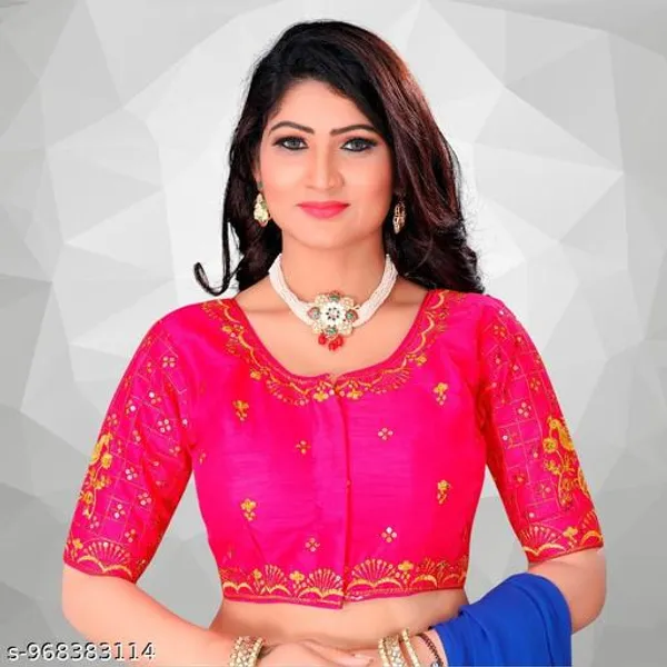 Latest_Fabric_Embroidery_Work_Blouse_Design_For_Women