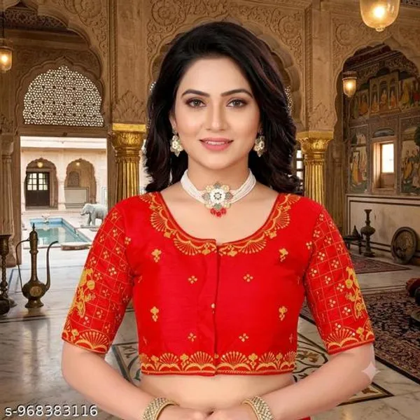 Latest_Fabric_Embroidery_Work_Blouse_Design_For_Women