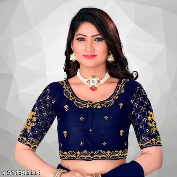 Latest_Fabric_Embroidery_Work_Blouse_Design_For_Women