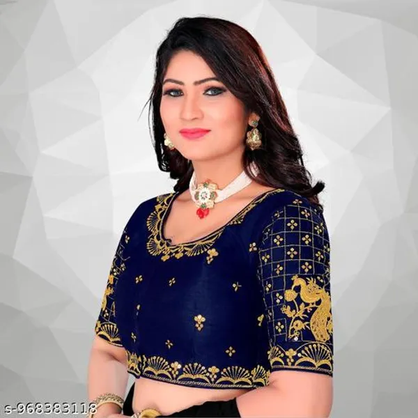 Latest_Fabric_Embroidery_Work_Blouse_Design_For_Women