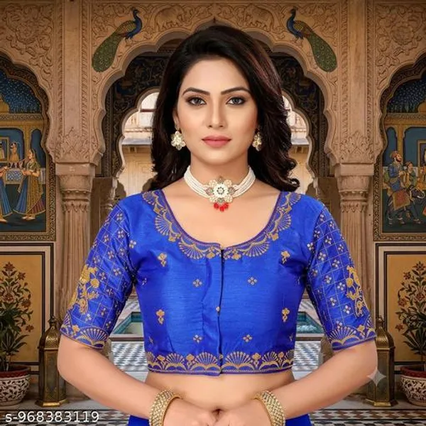 Latest_Fabric_Embroidery_Work_Blouse_Design_For_Women