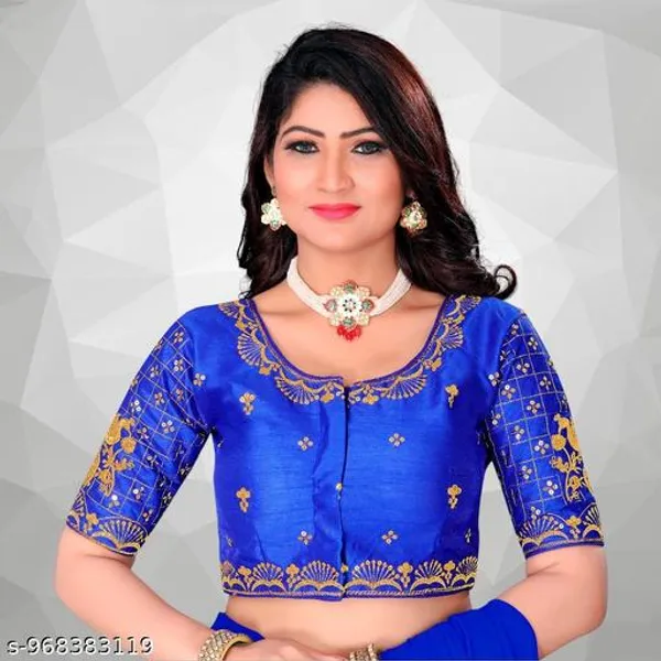 Latest_Fabric_Embroidery_Work_Blouse_Design_For_Women