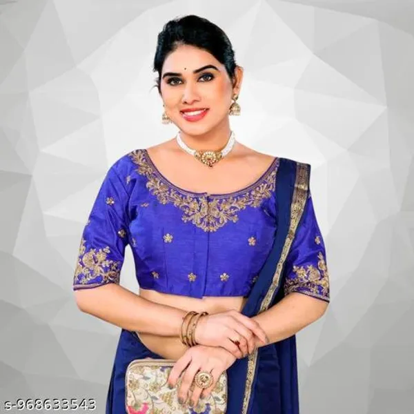 Fancy_Fabric_Design_Embroidery_Work_Blouse_Design_For_Women