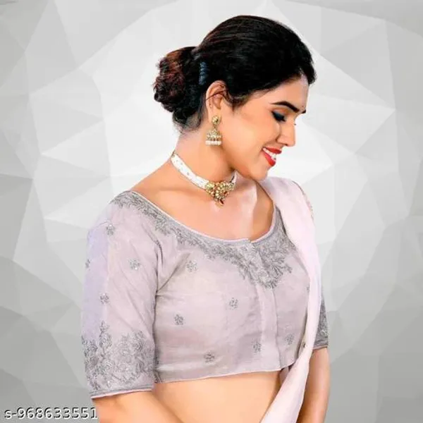 Fancy_Fabric_Design_Embroidery_Work_Blouse_Design_For_Women