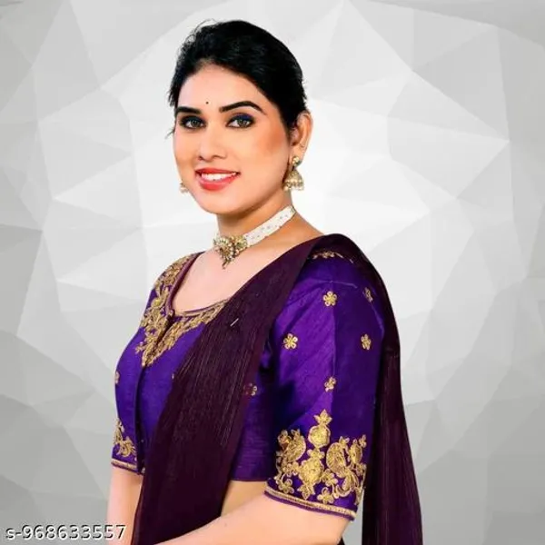 Fancy_Fabric_Design_Embroidery_Work_Blouse_Design_For_Women