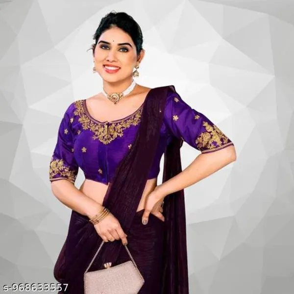 Fancy_Fabric_Design_Embroidery_Work_Blouse_Design_For_Women