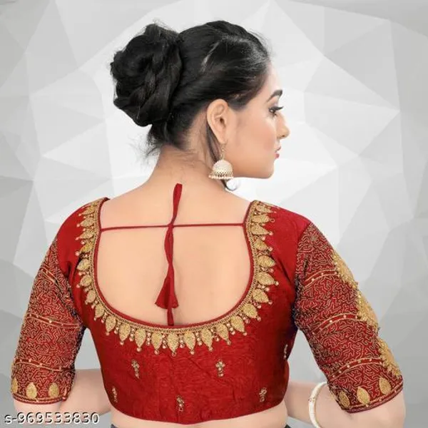 Latest_And_Fancy_Fabric_Design_Embroidery_Work_Blouse_Design_For_Women