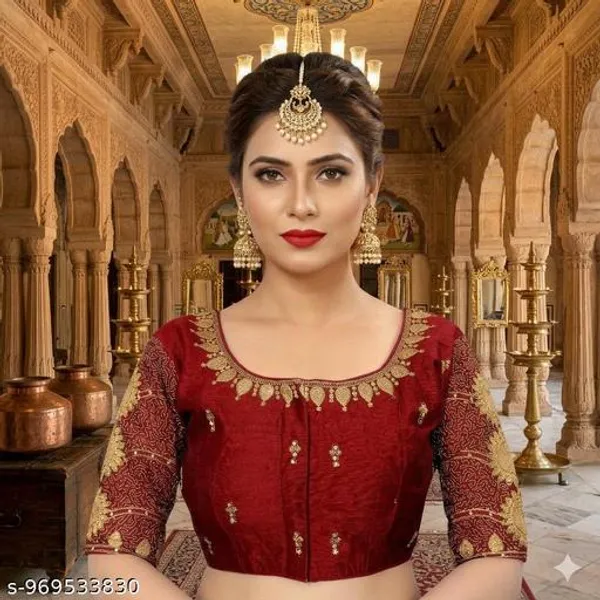 Latest_And_Fancy_Fabric_Design_Embroidery_Work_Blouse_Design_For_Women