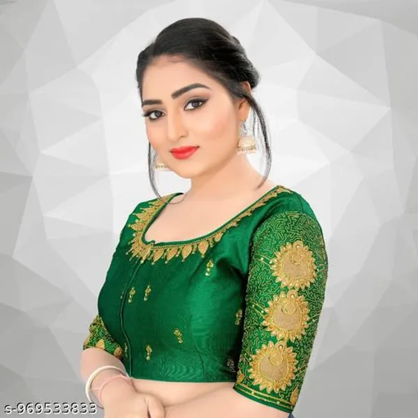 Latest_And_Fancy_Fabric_Design_Embroidery_Work_Blouse_Design_For_Women