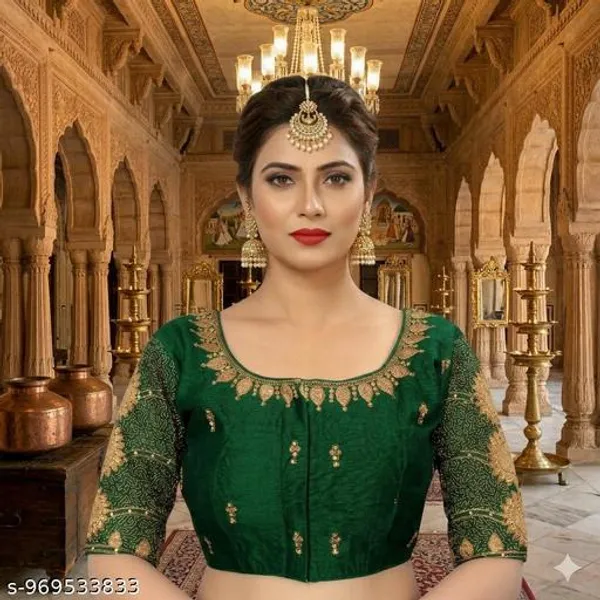 Latest_And_Fancy_Fabric_Design_Embroidery_Work_Blouse_Design_For_Women