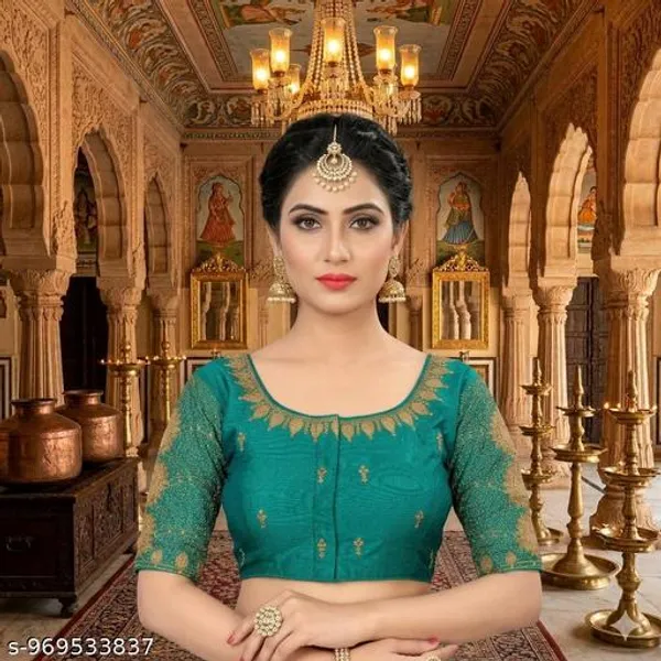 Latest_And_Fancy_Fabric_Design_Embroidery_Work_Blouse_Design_For_Women