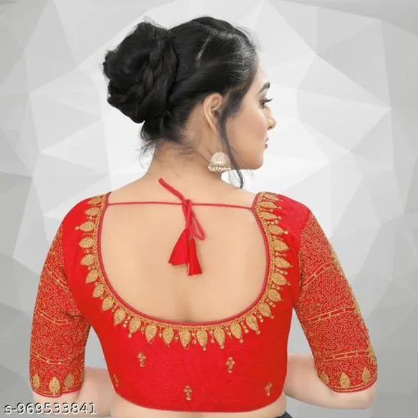 Latest_And_Fancy_Fabric_Design_Embroidery_Work_Blouse_Design_For_Women