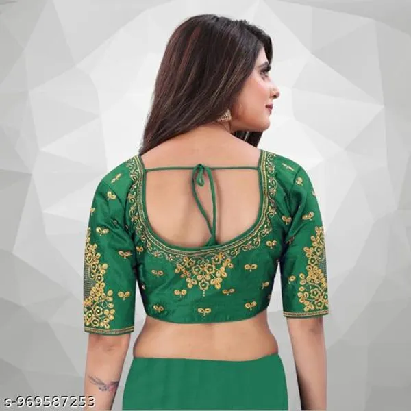 Embroidery_Work_Design_Blouse_For_Womens_Readymade_Blouse