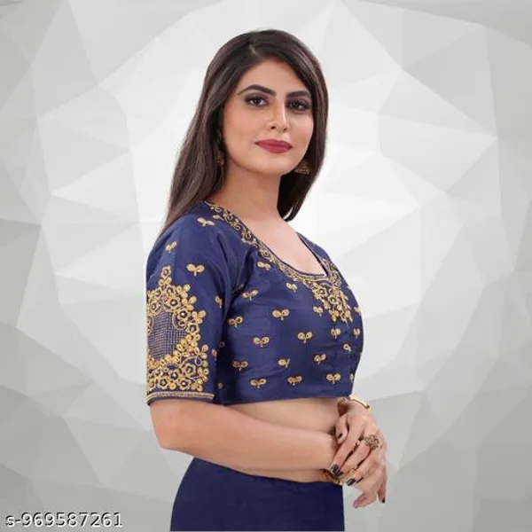 Embroidery_Work_Design_Blouse_For_Womens_Readymade_Blouse