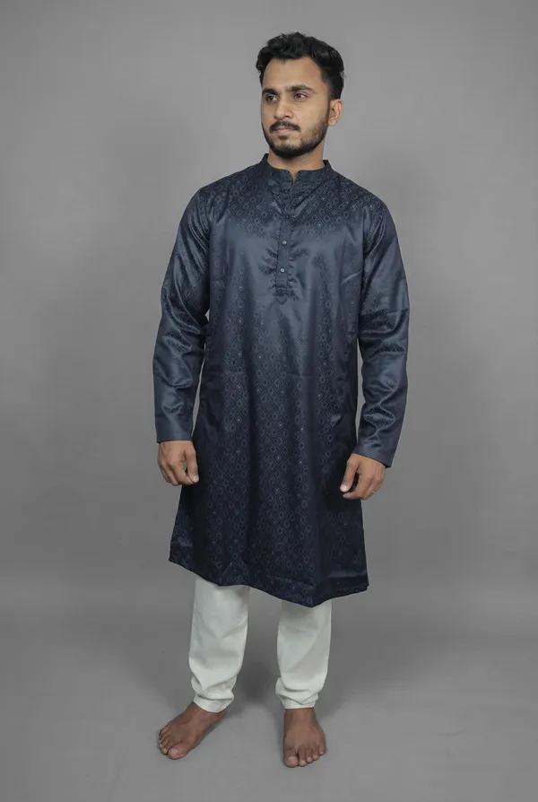 Indigo_Tide_Blue_Kurta