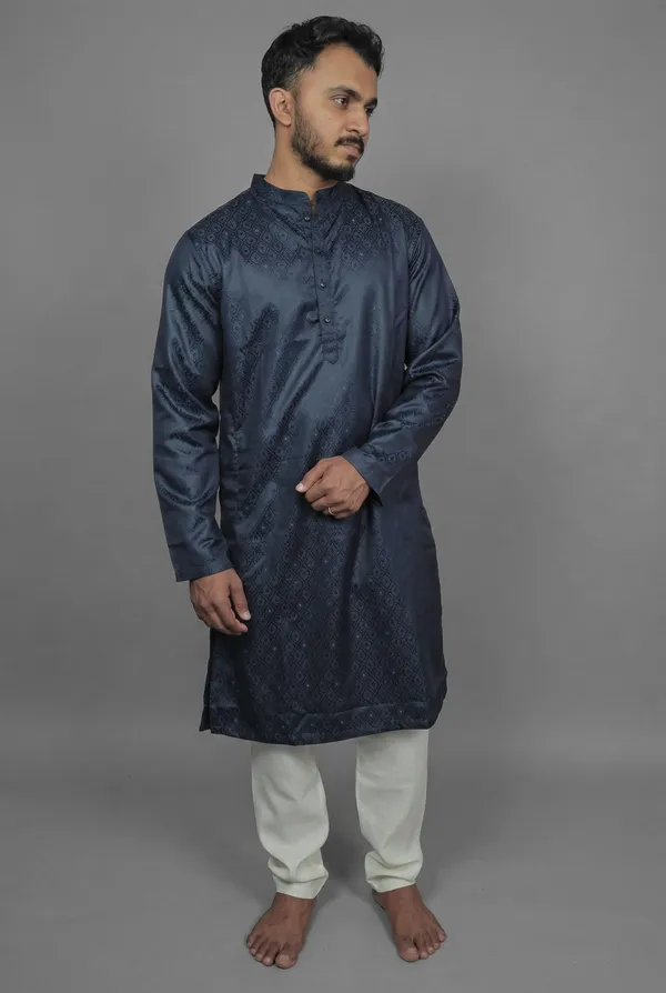 Indigo_Tide_Blue_Kurta