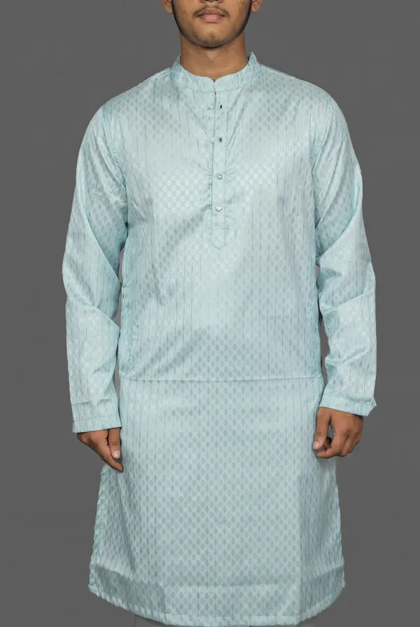 Pistachio_Dream_Blue_Kurta