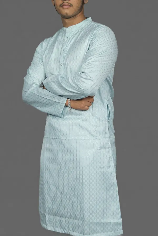 Pistachio_Dream_Blue_Kurta