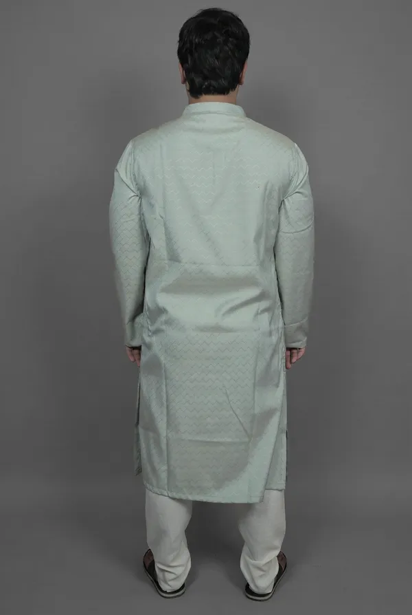 Vintage_Aqua_Blue_Kurta