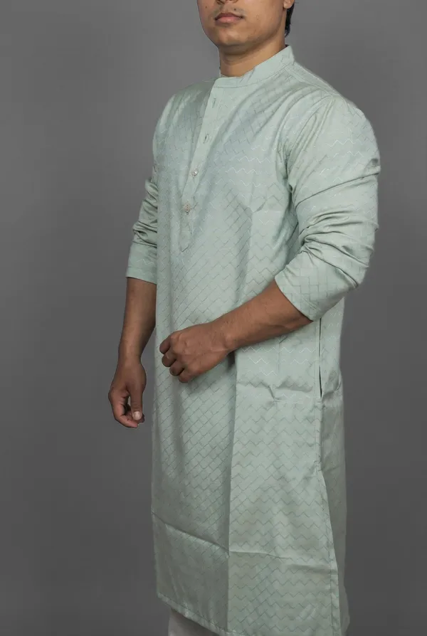 Vintage_Aqua_Blue_Kurta