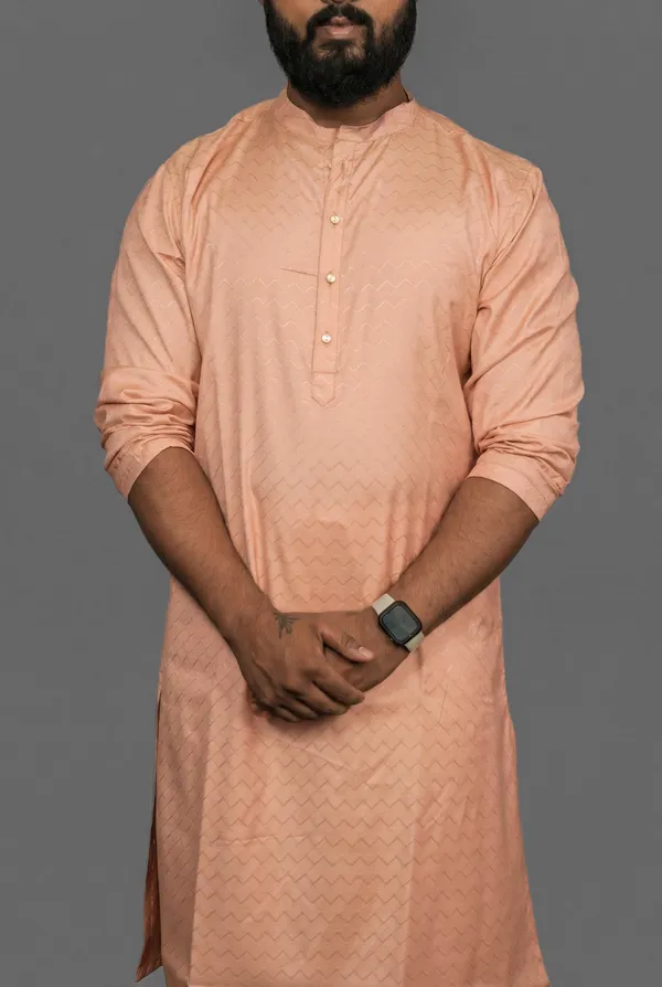 Soft_Coral_Peach_Kurta
