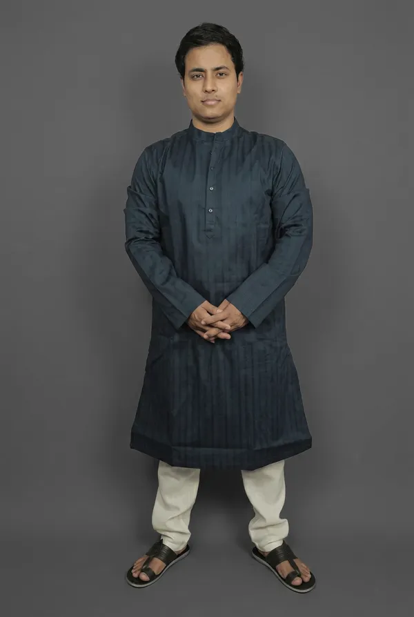 Navy_Blue_Shadow_Kurta