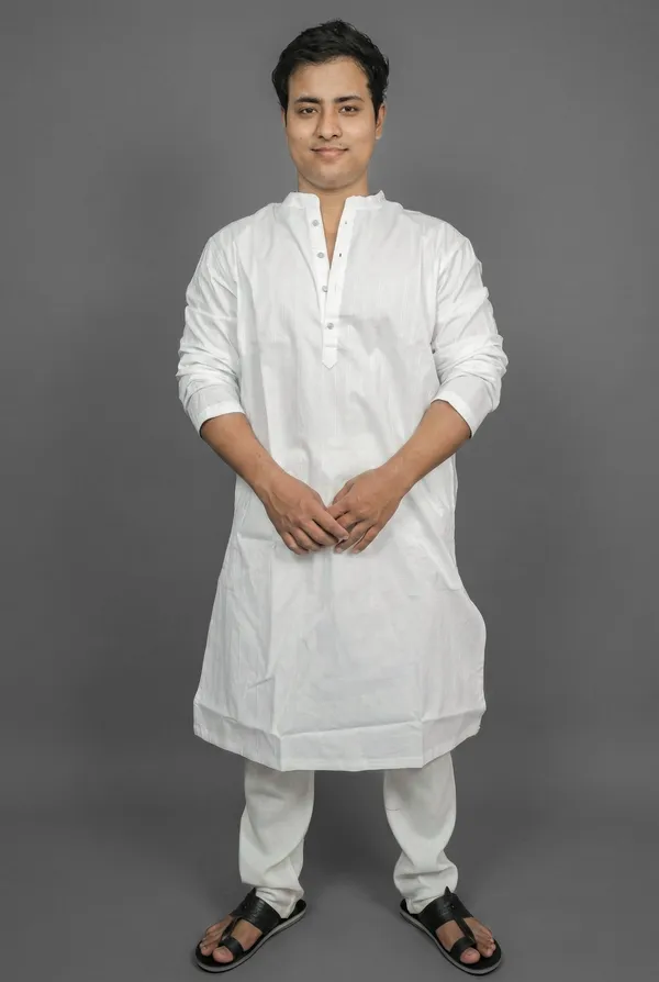 Sacred_Temple_White_Kurta
