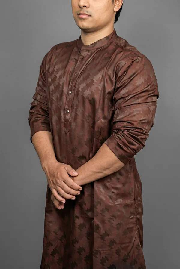 Mogambo_Deep_Brown_Kurta