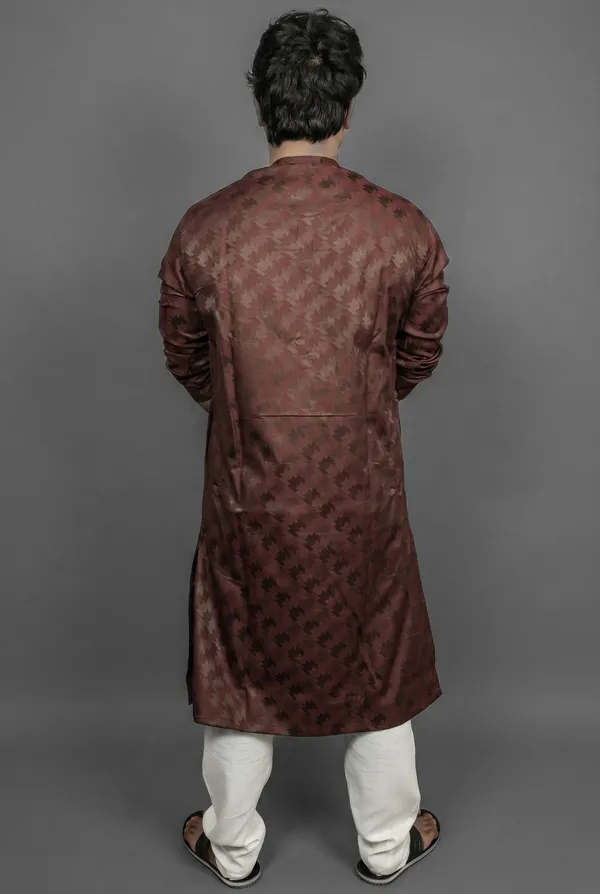 Mogambo_Deep_Brown_Kurta