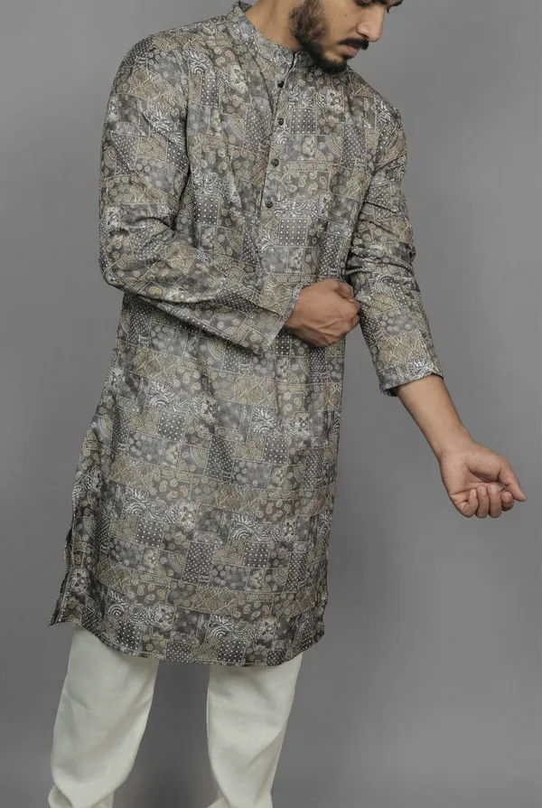 Finch_Shadow_Grey_Kurta