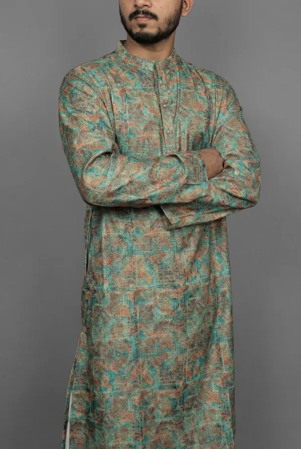 Earthy_Tile_Green_Kurta
