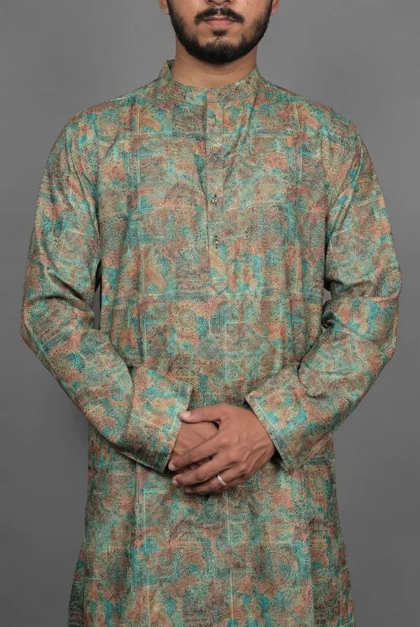 Earthy_Tile_Green_Kurta