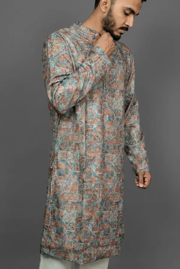 Desert_Lace_Grey_Kurta
