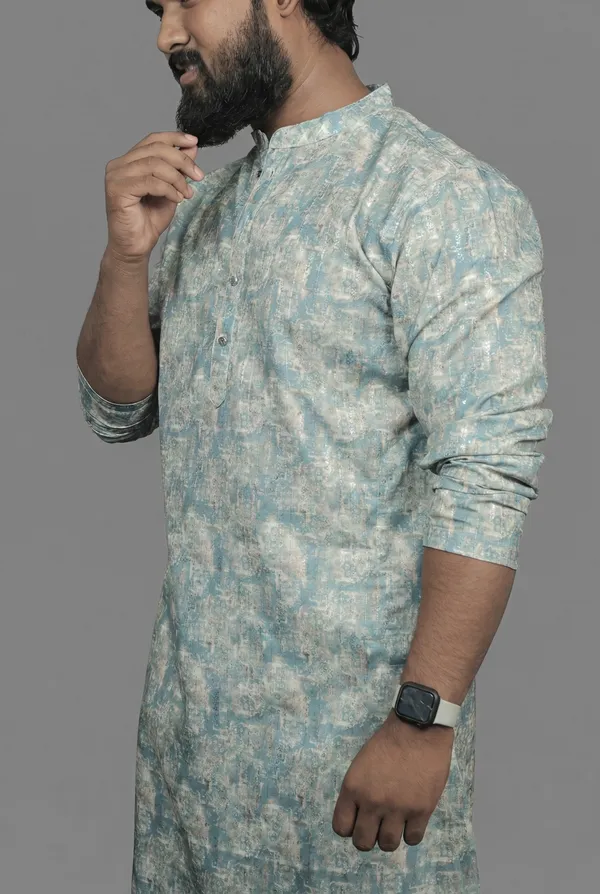 Antique_Watercolor_Green_Kurta