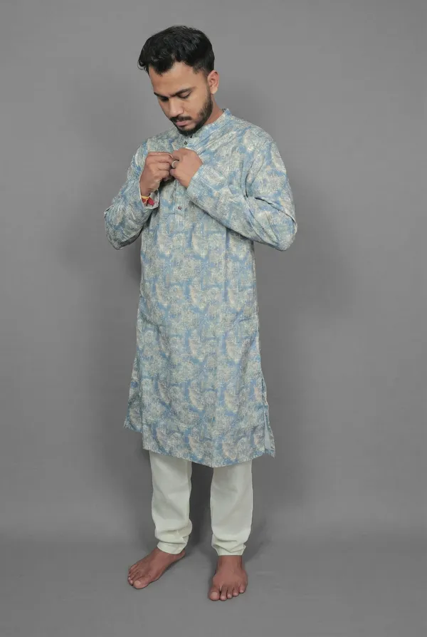 Indigo_Wave_Blue_Kurta