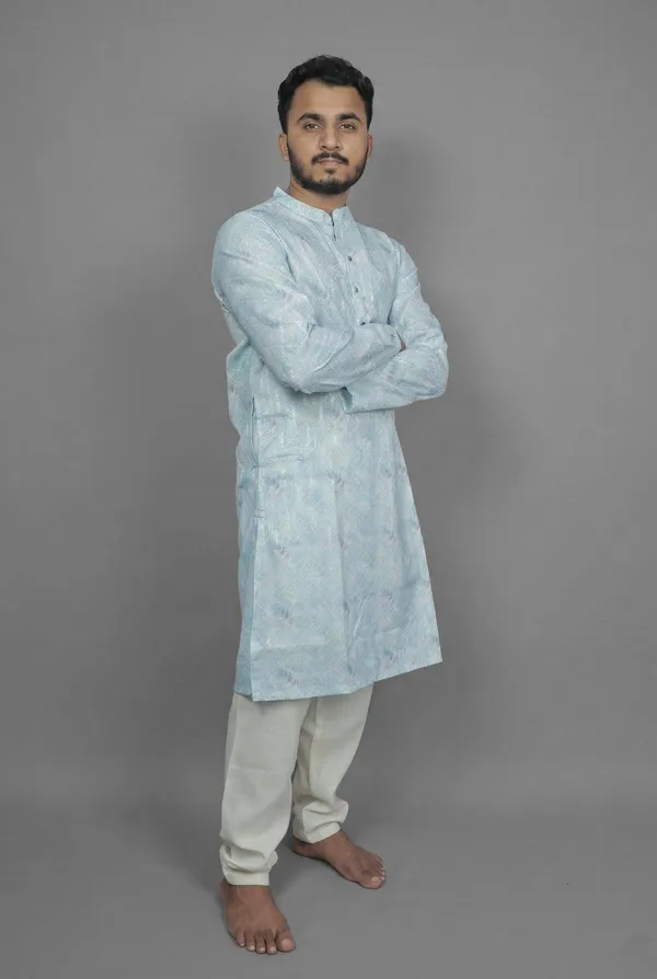 Finch_Mist_Mint_Blue_Kurta