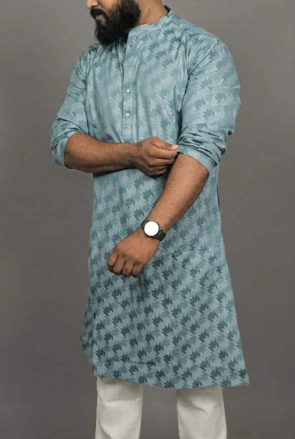 Dusty_Jade_Blue_Kurta