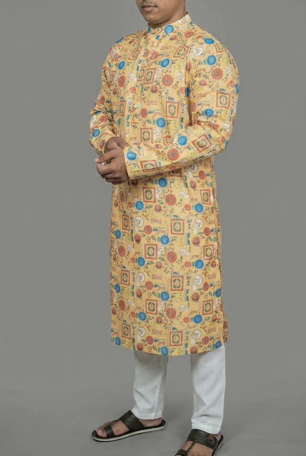 Regal_Marwadi_Yellow_Kurta