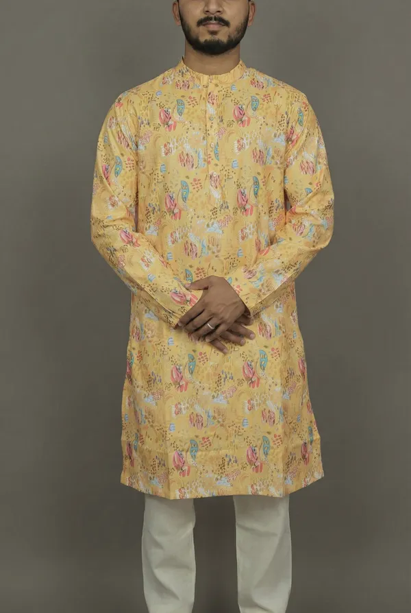 Golden_Foliage_Yellow_Kurta