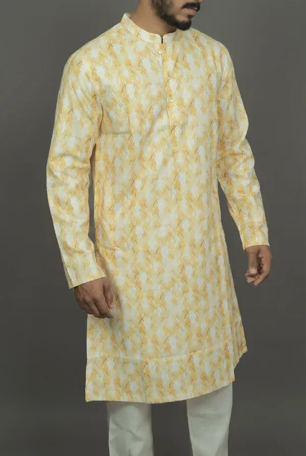 Melted_Saffron_Yellow_Kurta