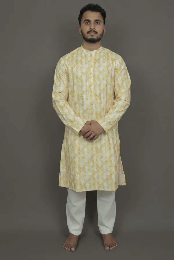 Melted_Saffron_Yellow_Kurta