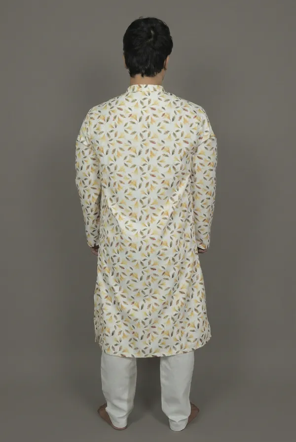 Sunset_Bloom_Yellow_Kurta