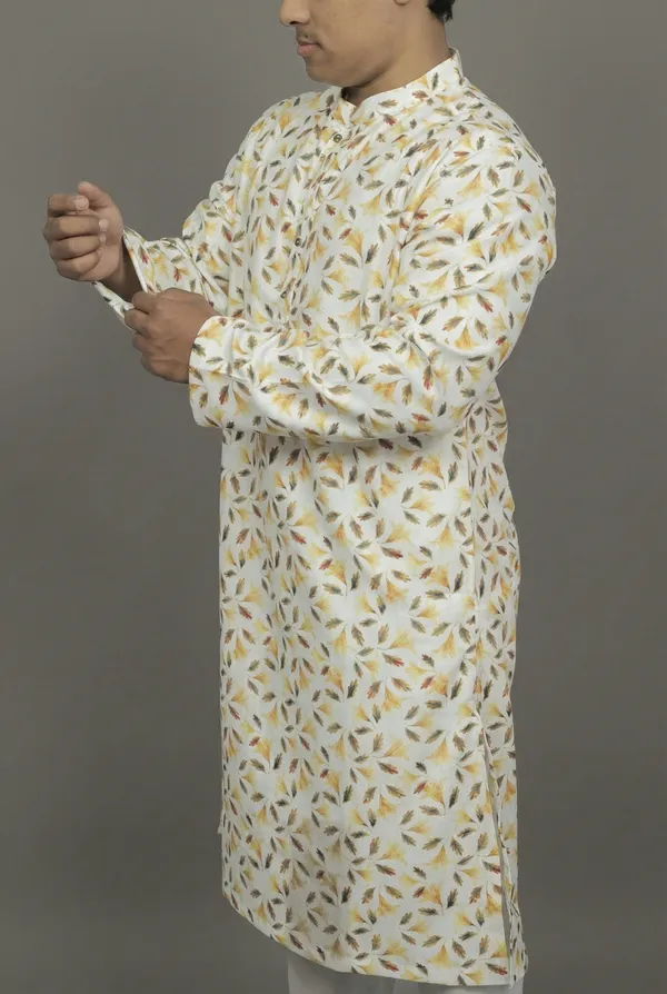 Sunset_Bloom_Yellow_Kurta