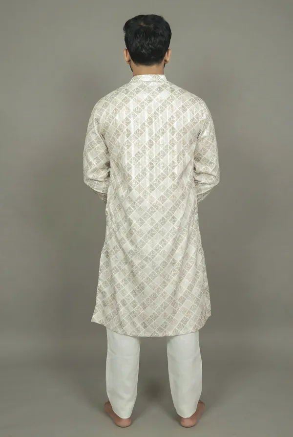 Divine_mosaic_White_kurta