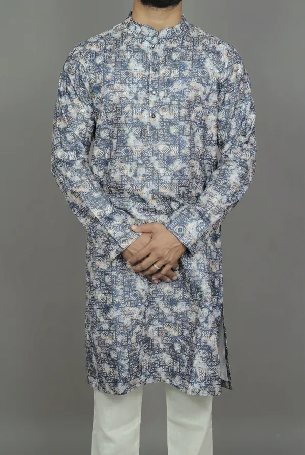 Avon_depth_navy_kurta
